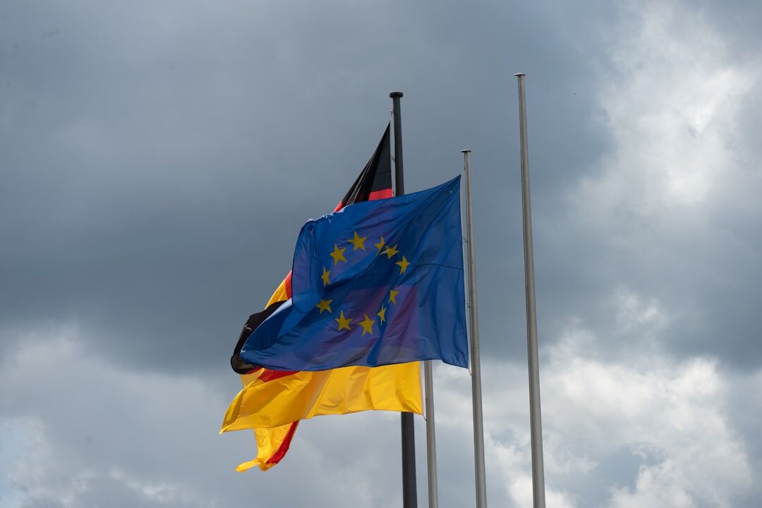 germans discussing eu politics