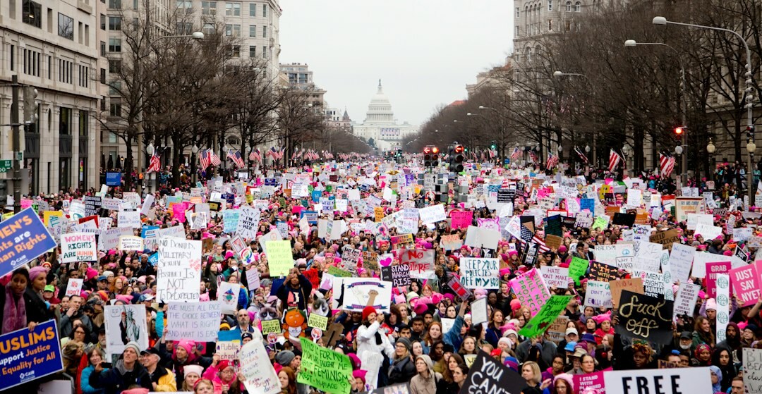 protest crowd